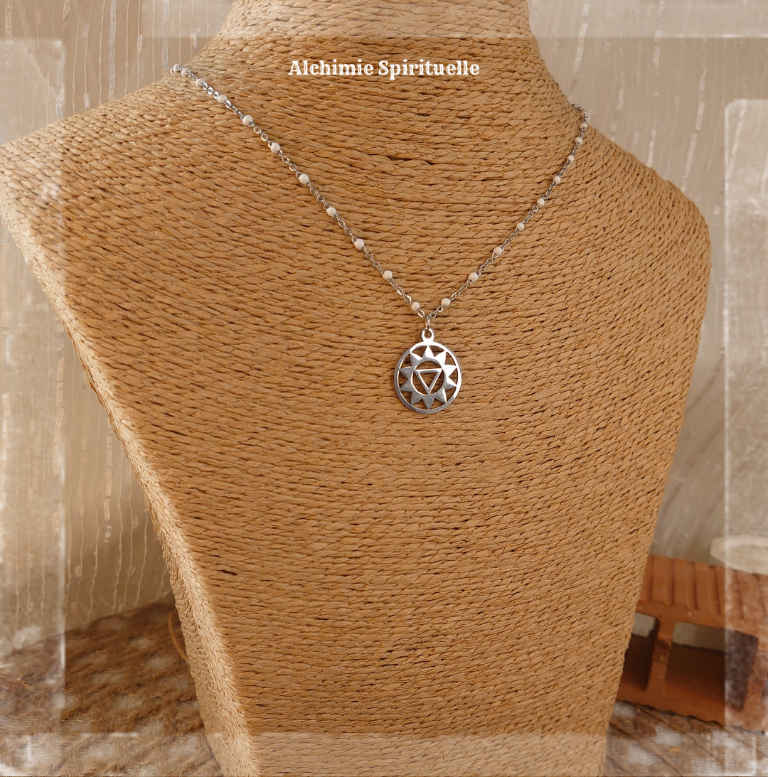 Collier Chakra Plexus Solaire 