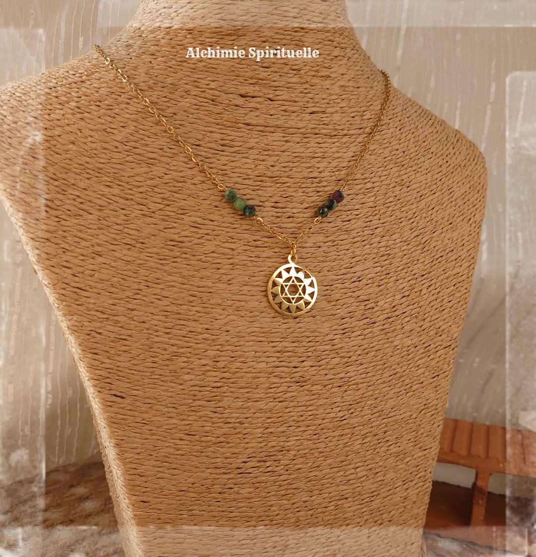 Collier Chakra du Cœur