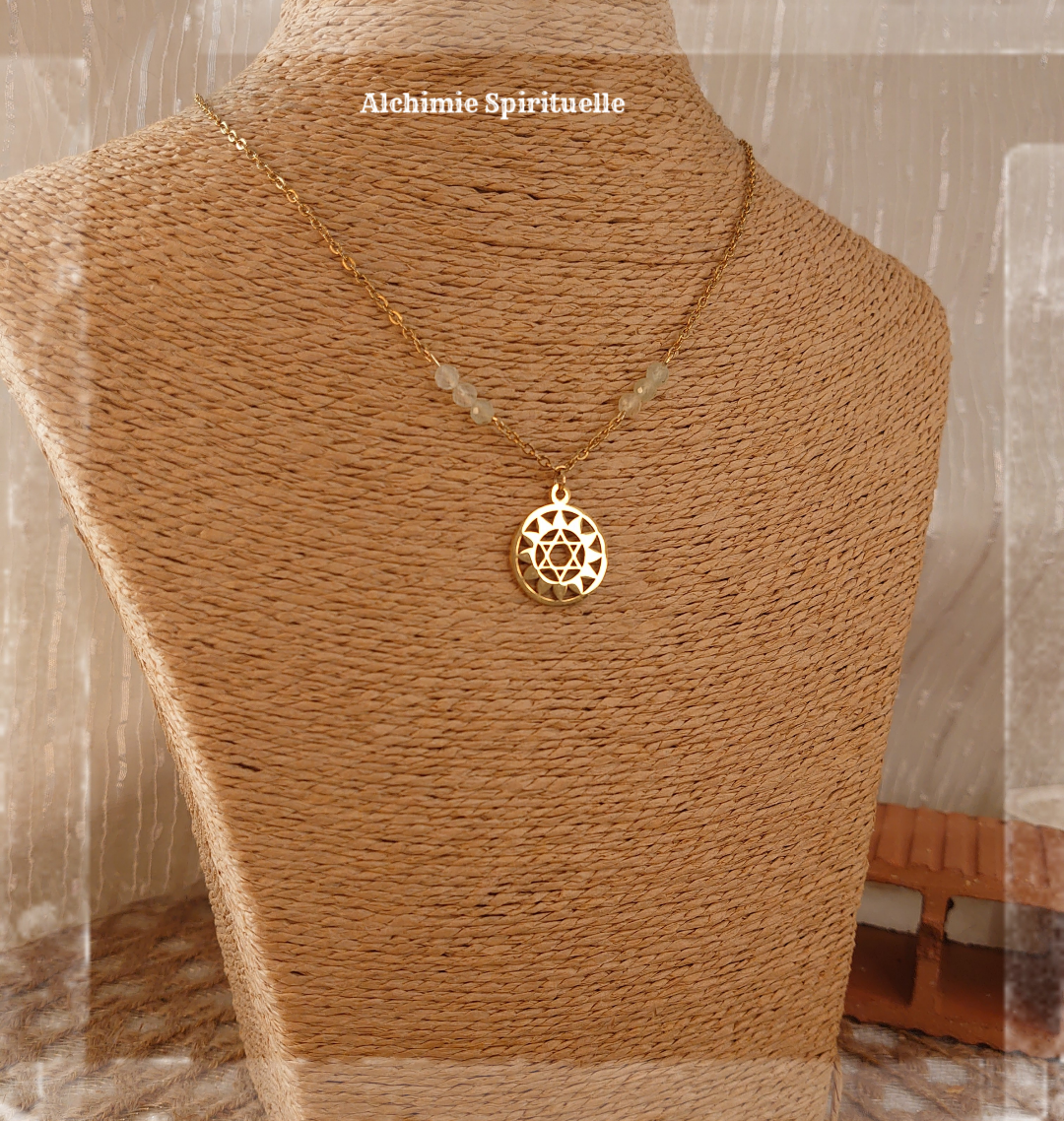 Collier Chakra du Cœur