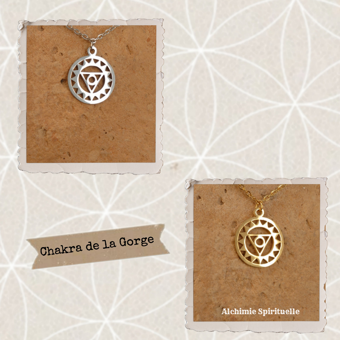 Collier Chakra de la Gorge