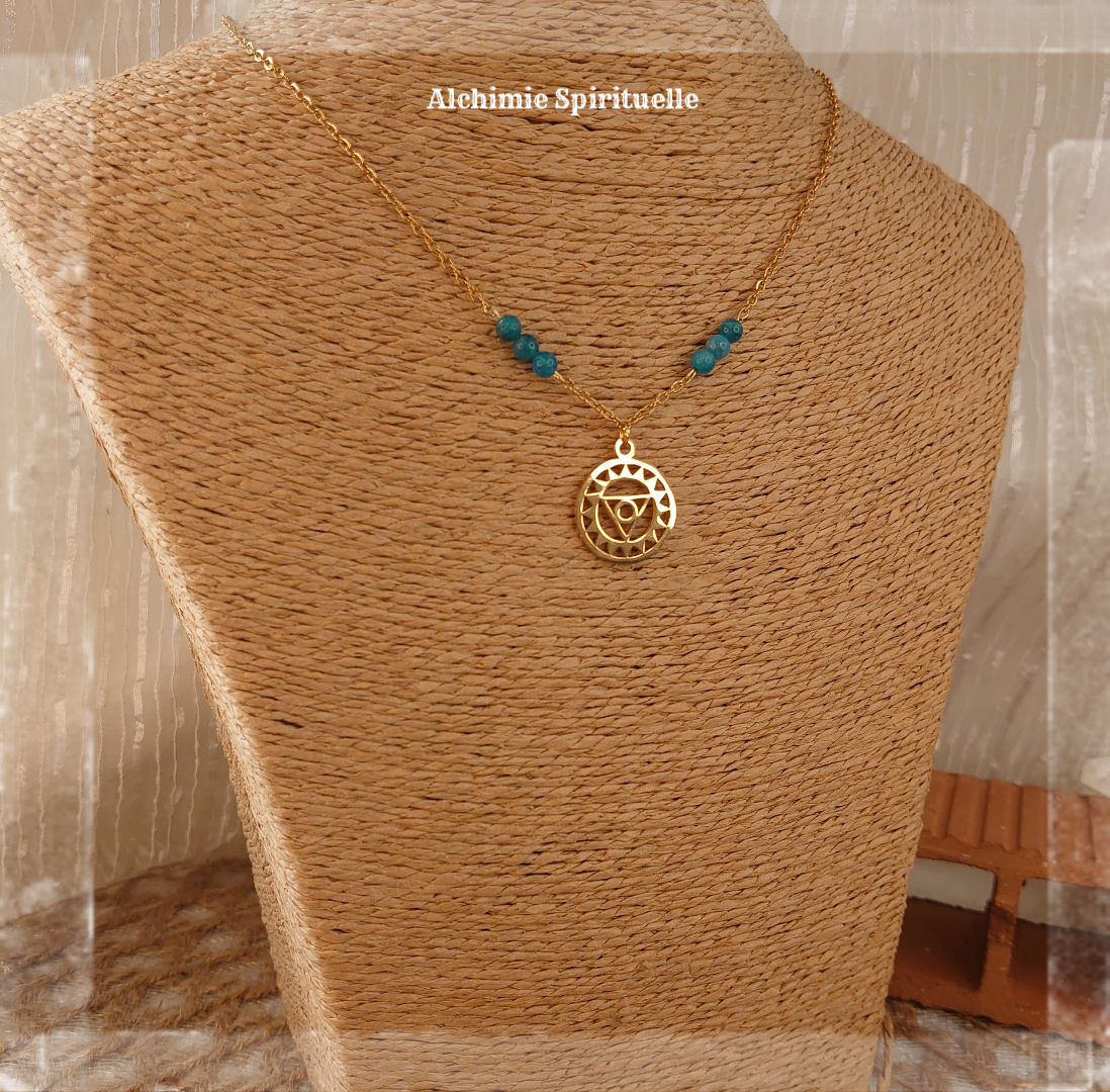 Collier Chakra de la Gorge