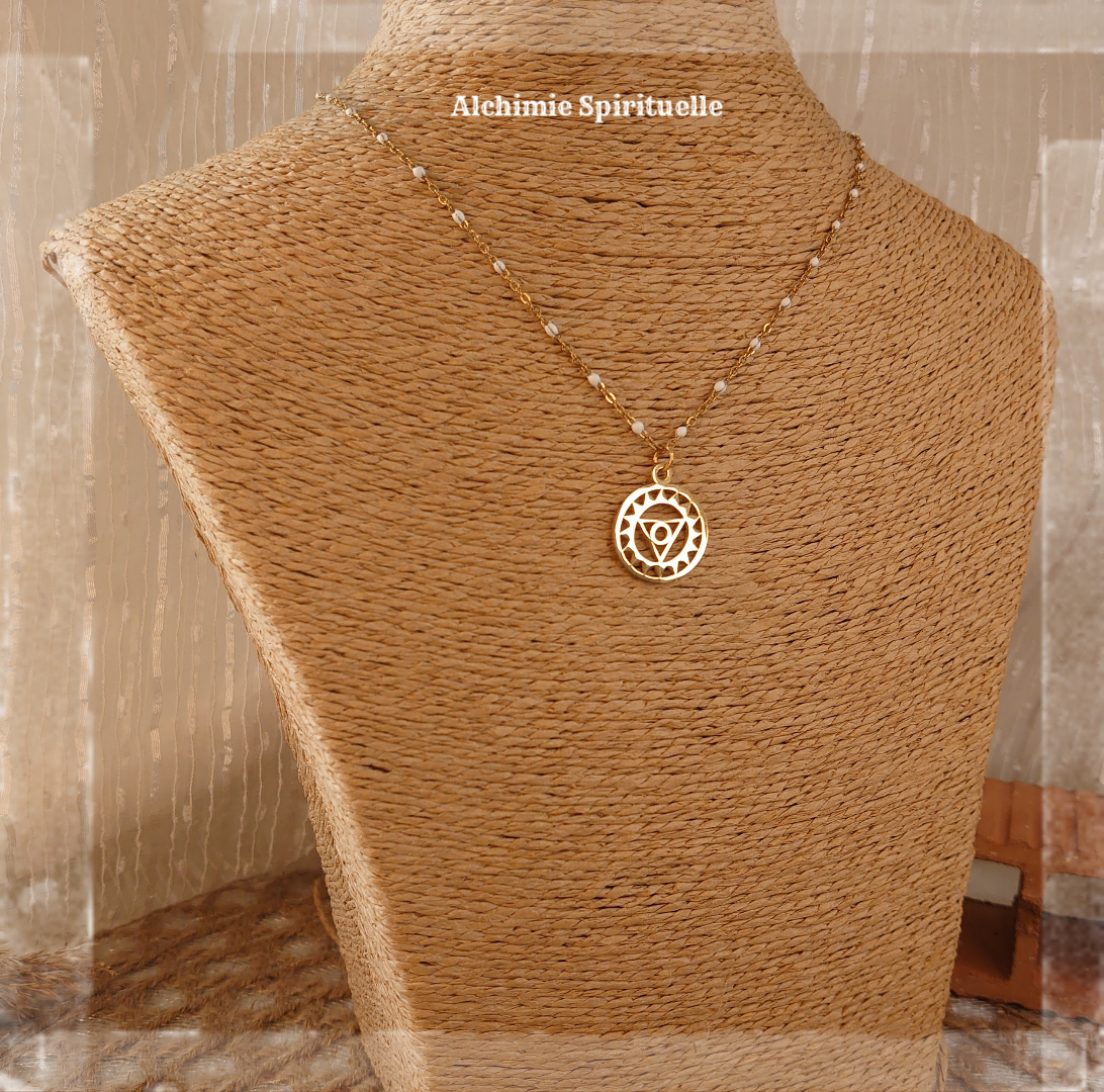 Collier Chakra de la Gorge