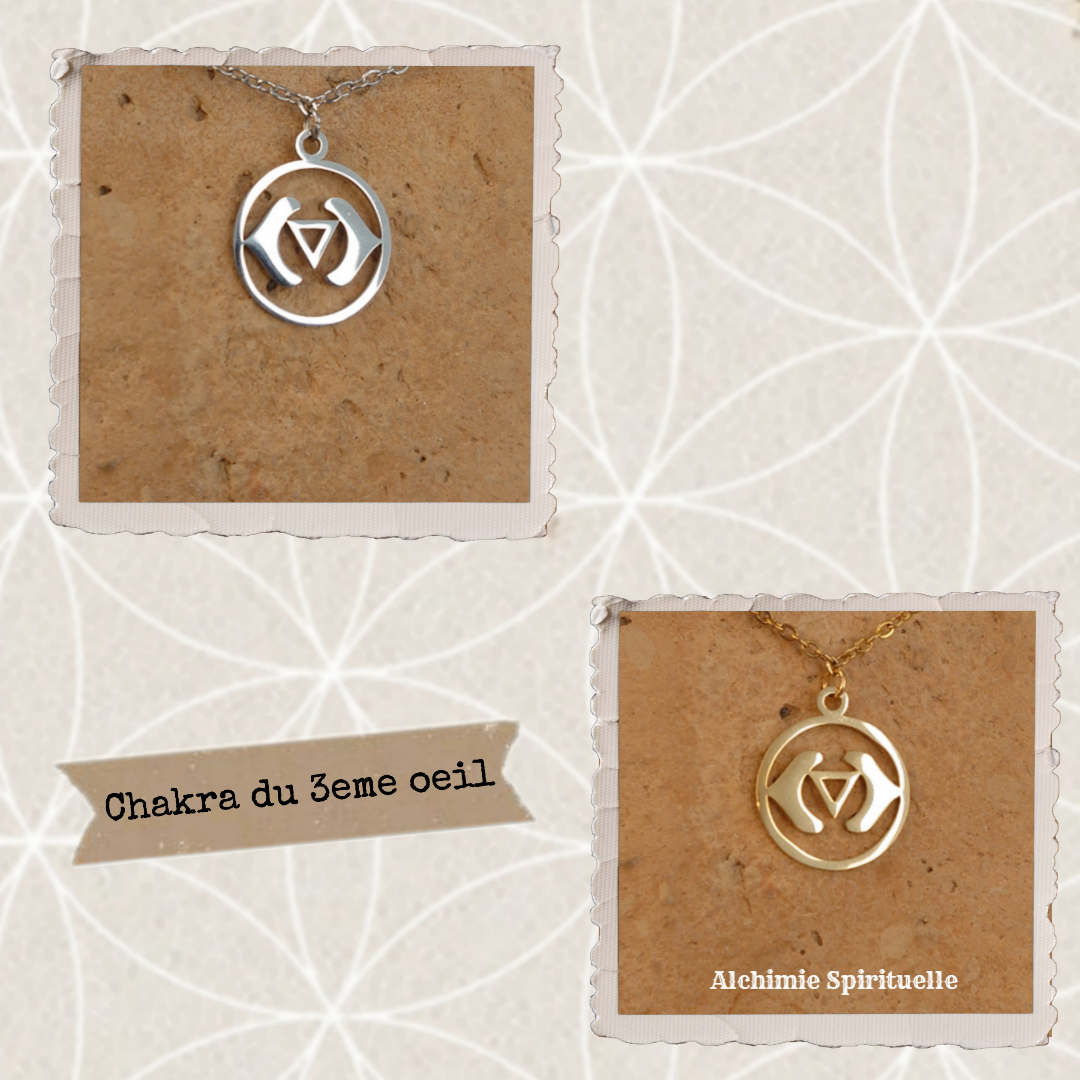 Collier Chakra du 3ème œil