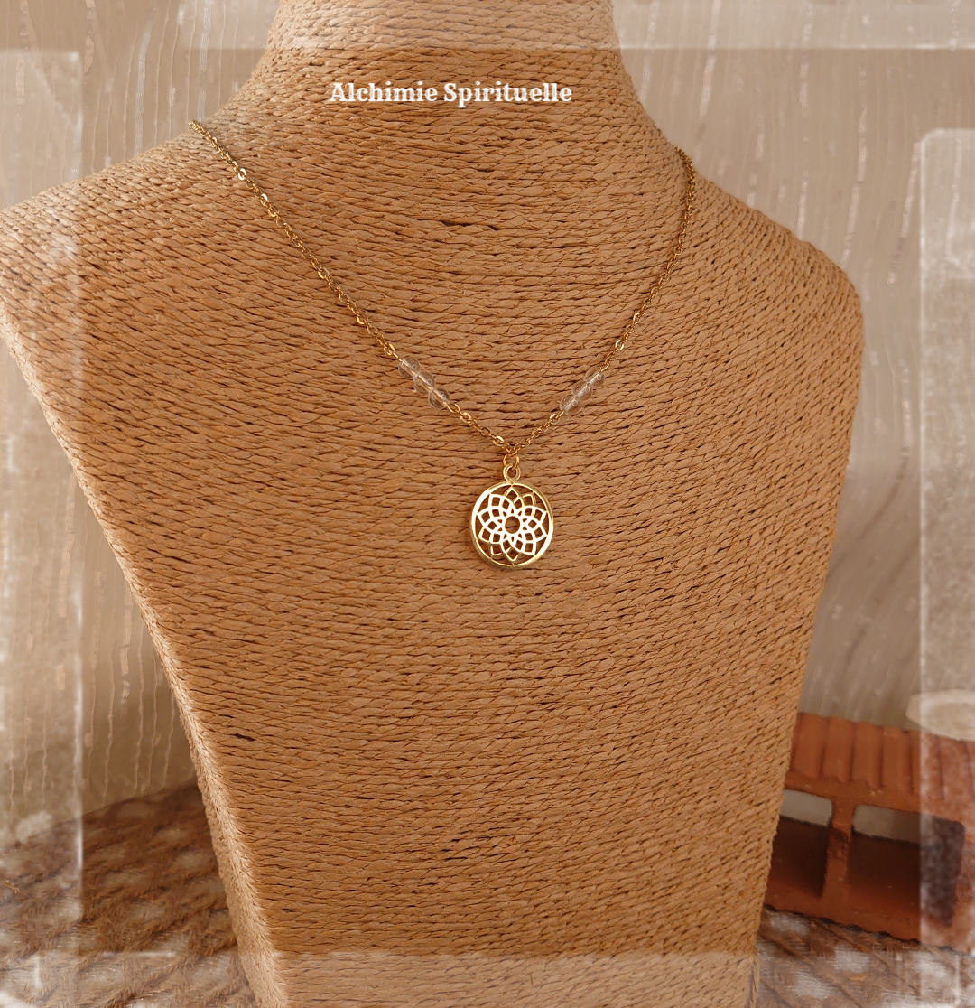Collier chakra Couronne  