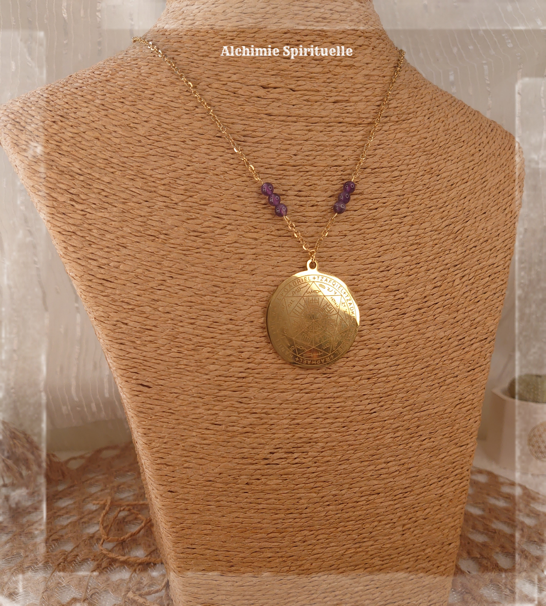 Collier Sceau des 7 Archanges