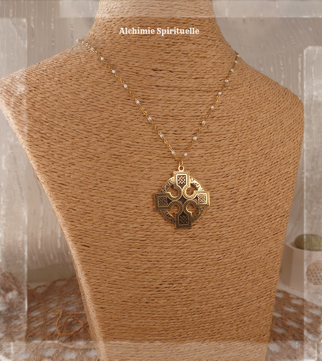 Collier Croix Celtique
