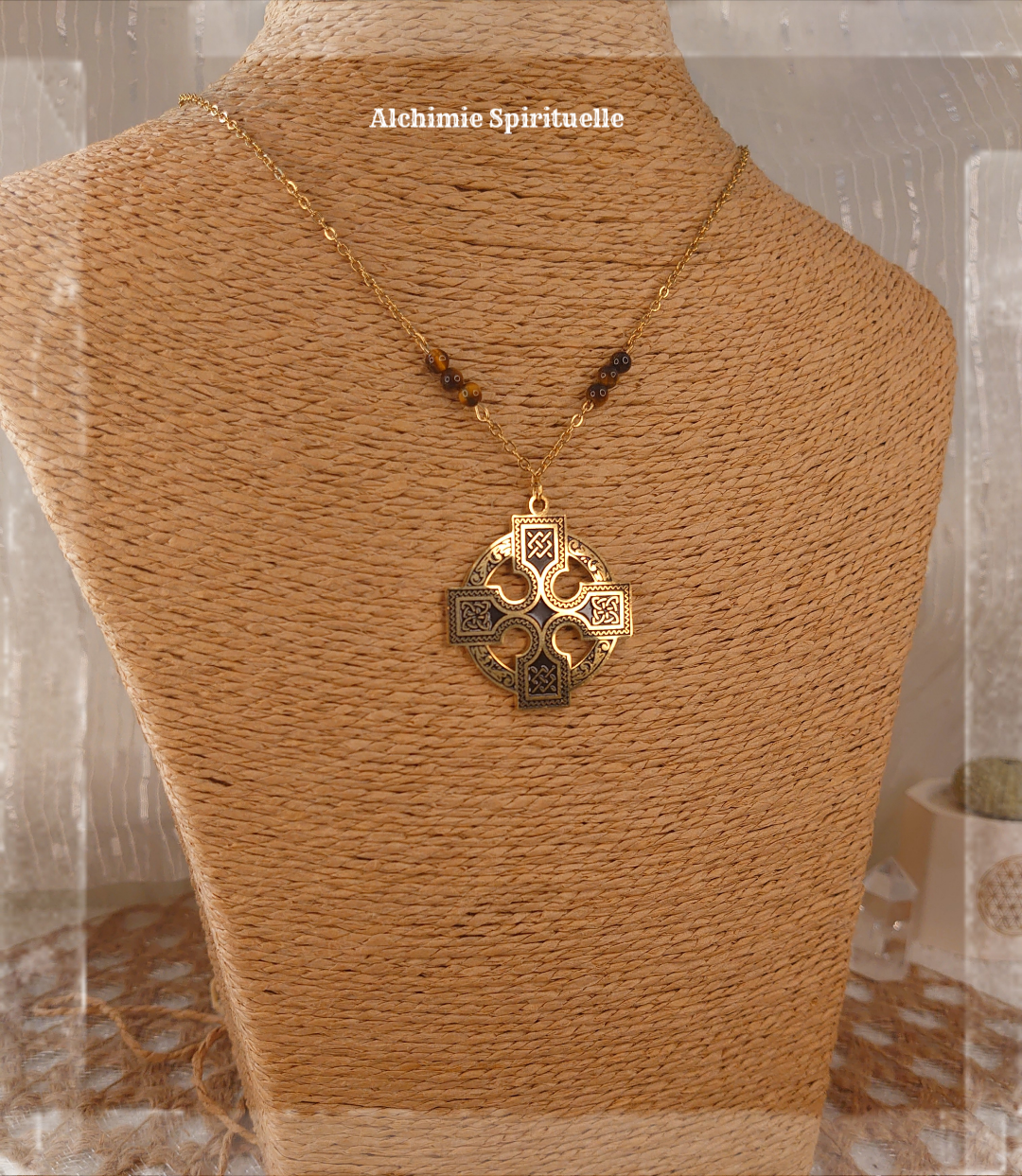 Collier Croix Celtique