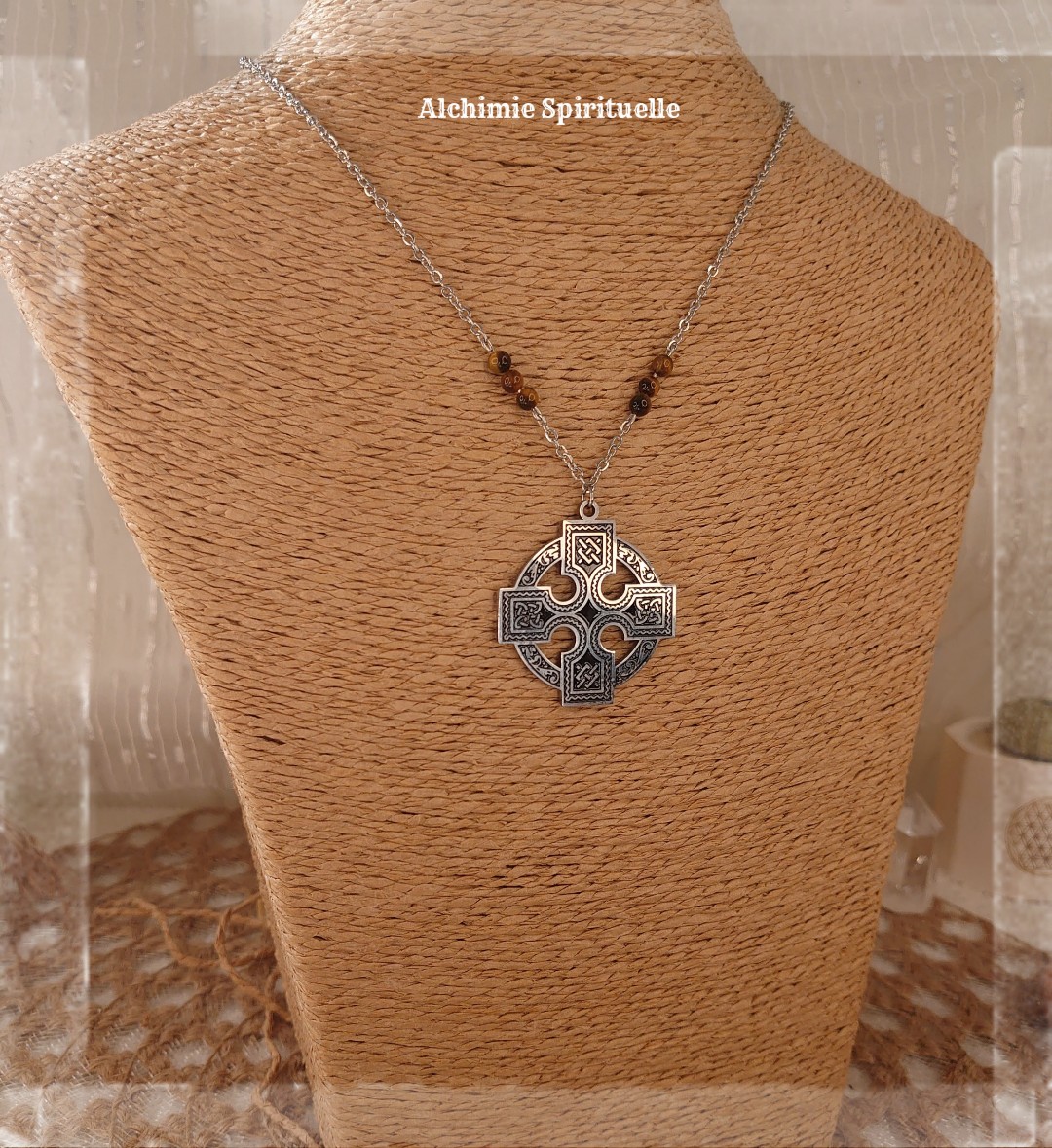 Collier Croix Celtique