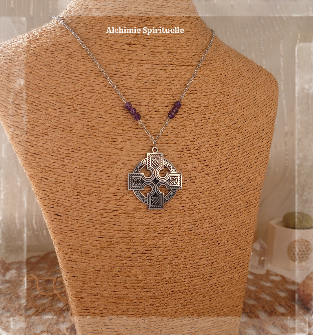 Collier Croix Celtique
