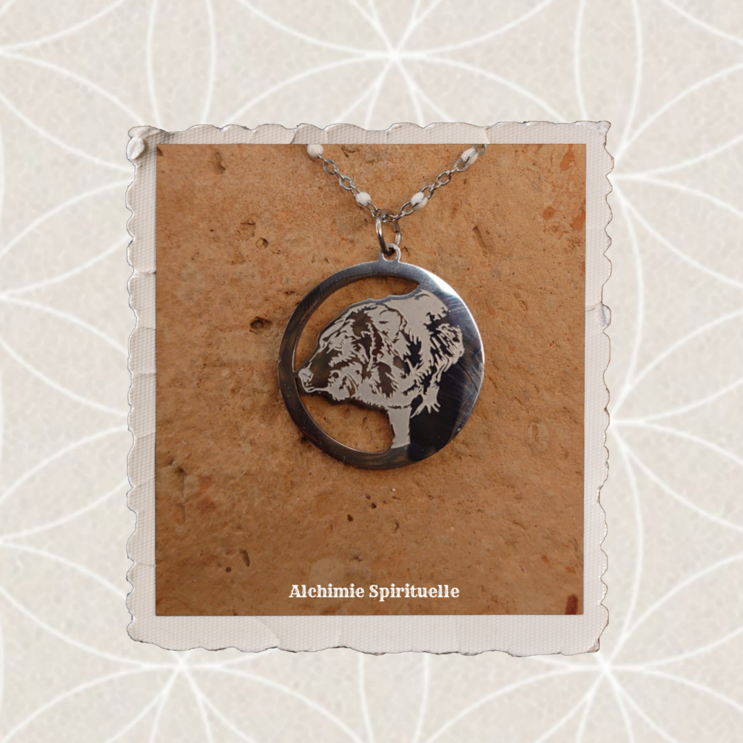 Collier Totem Ours