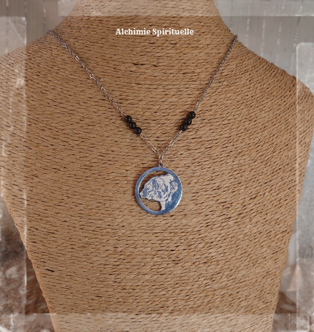 Collier Totem Ours
