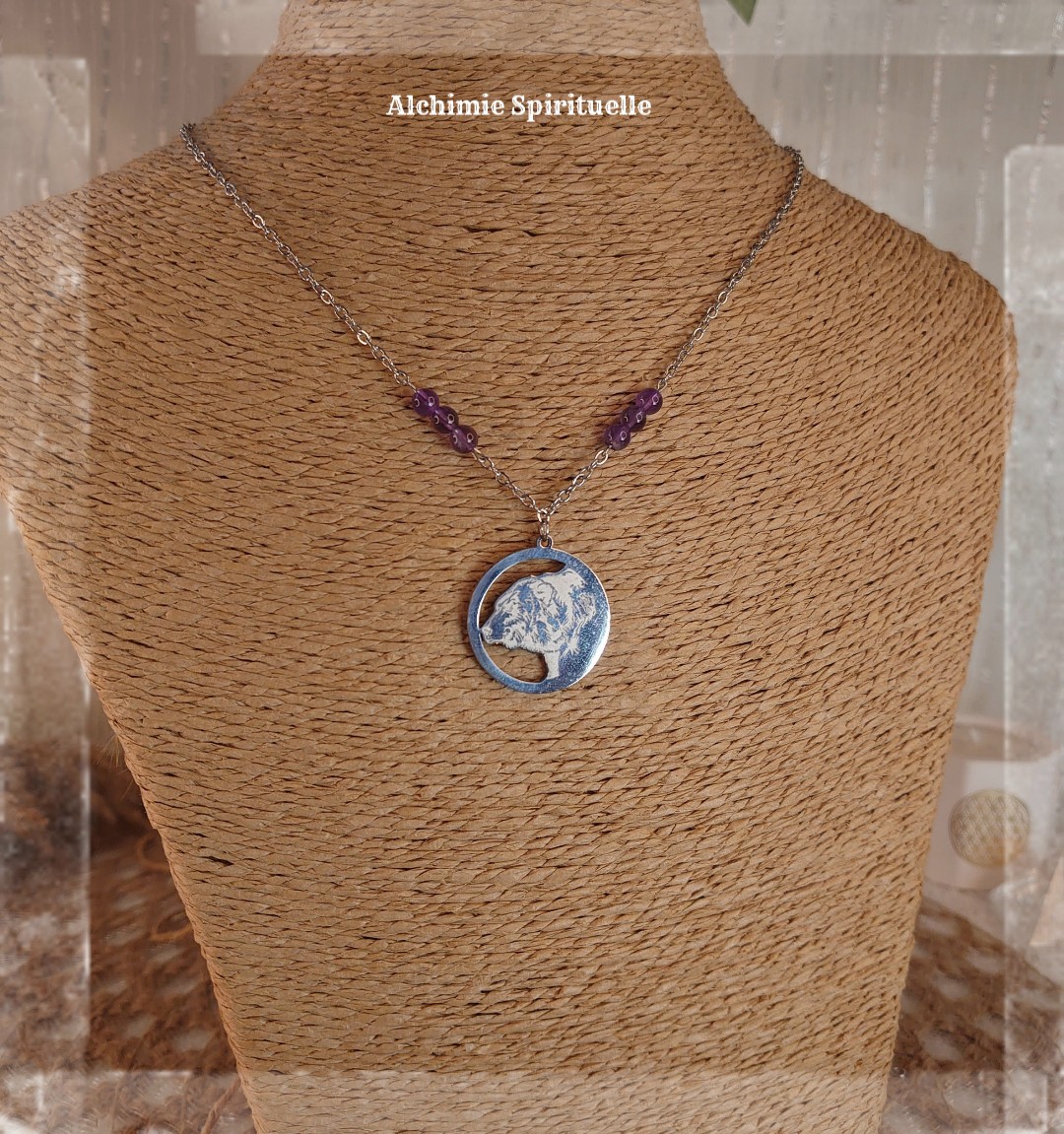 Collier Totem Ours