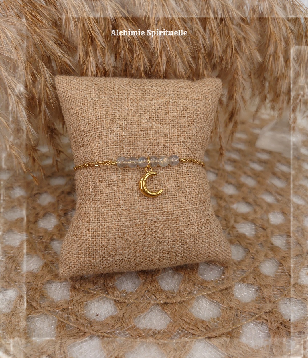 Bracelet Charme Lune 
