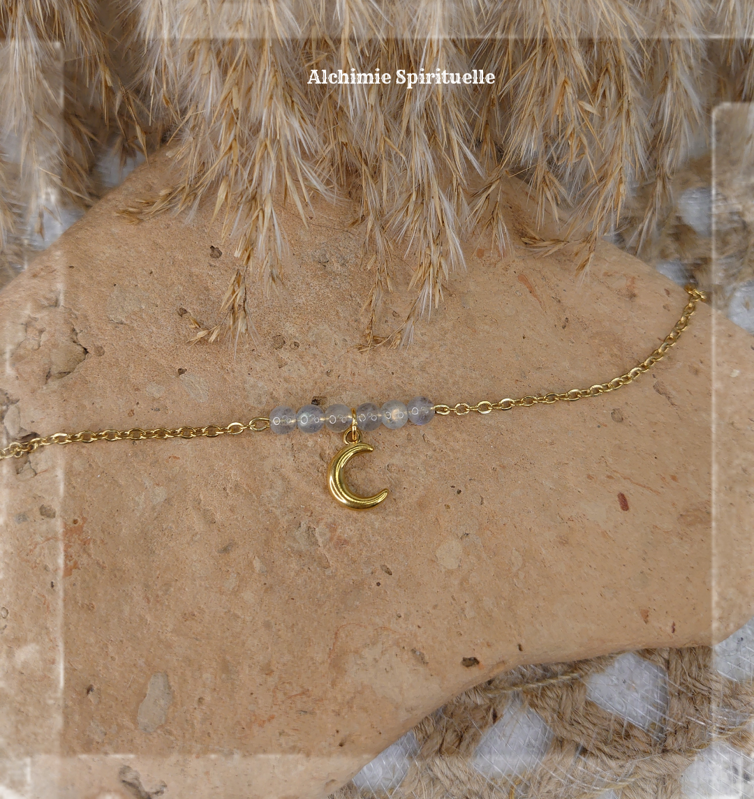 Bracelet Charme Lune 