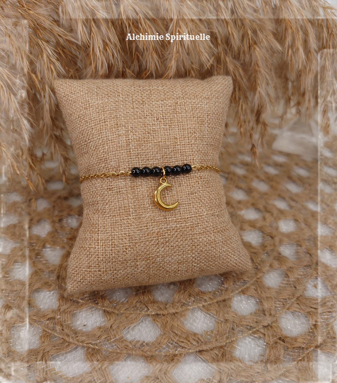 Bracelet Charme Lune 