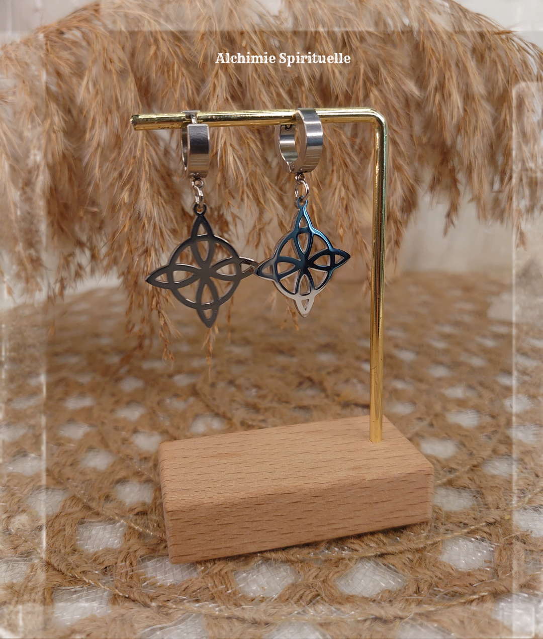 Boucles d'oreille Nœud de Sorcière