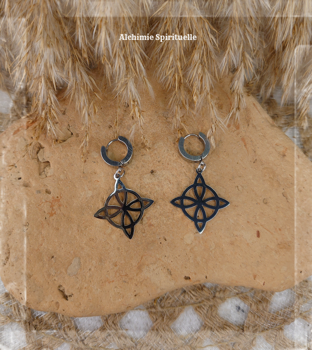 Boucles d'oreille Nœud de Sorcière