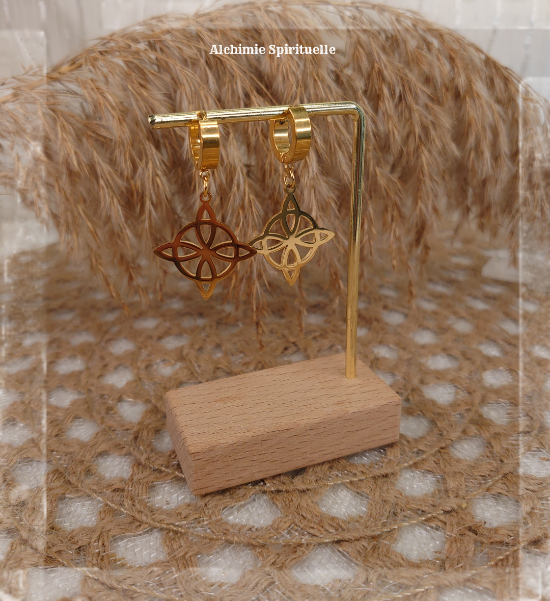 Boucles d'oreille Nœud de Sorcière