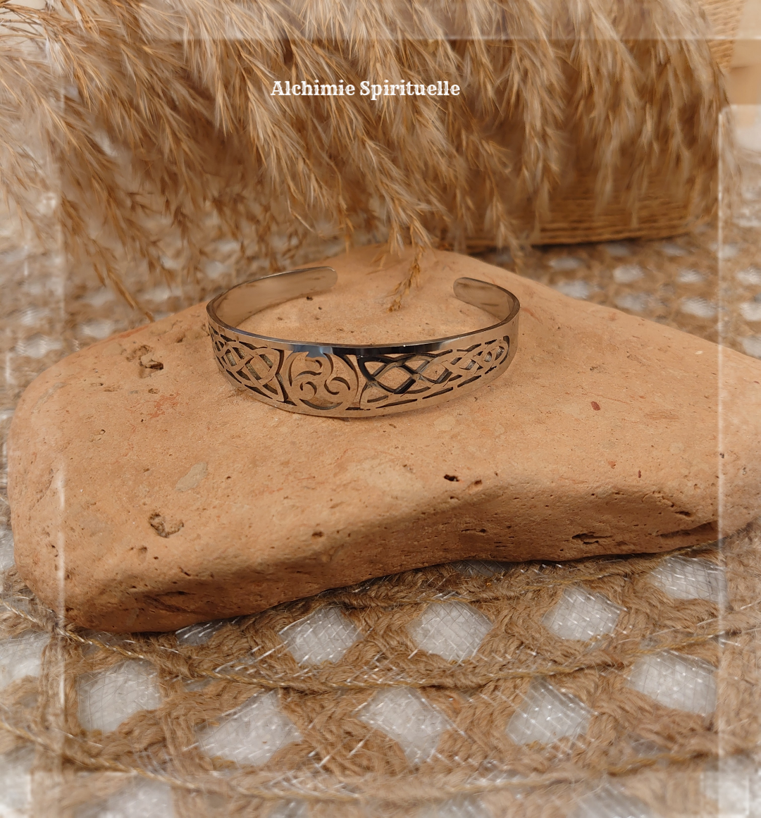 Bracelet jonc Triskel