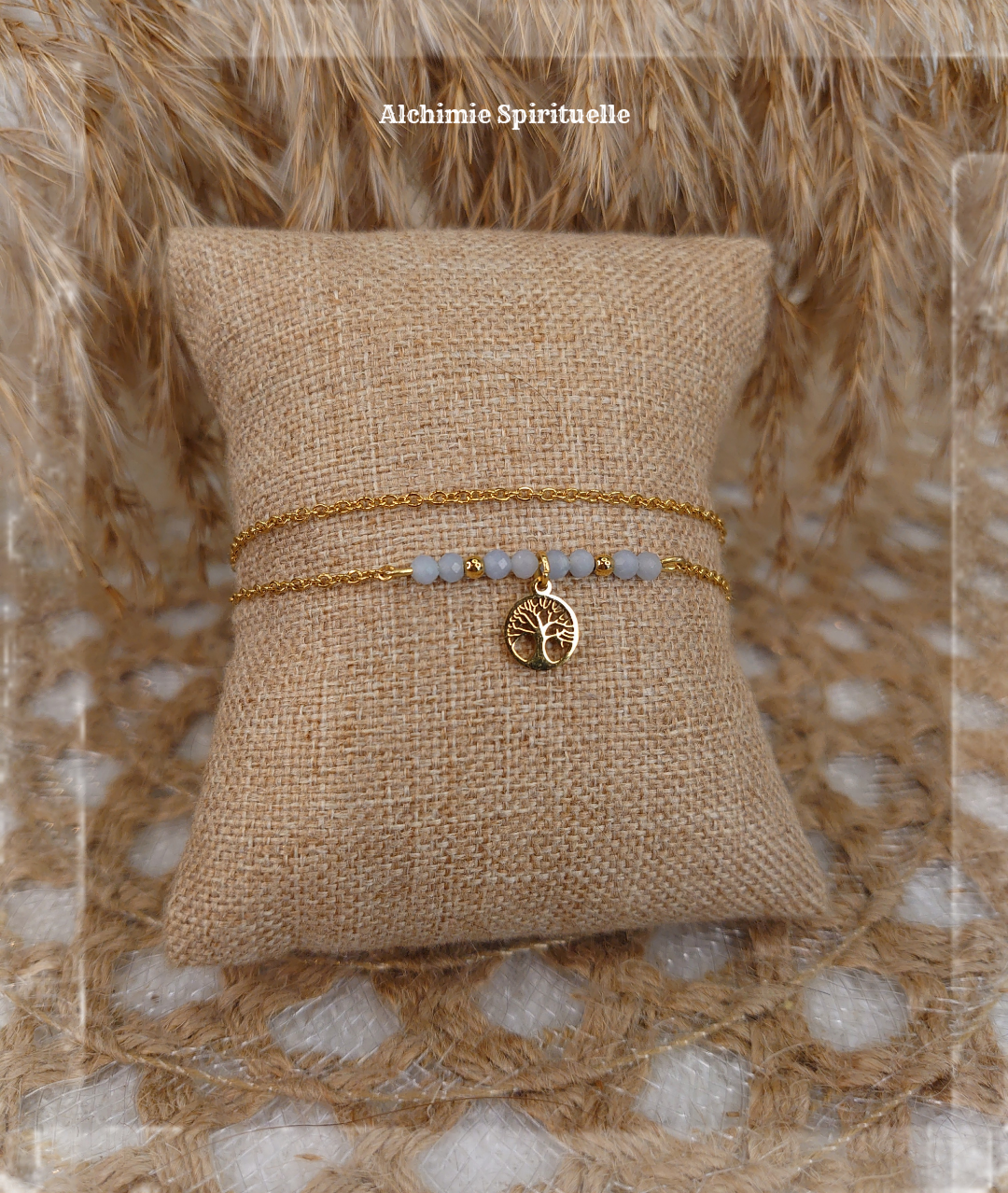 Bracelet Duo charme Arbre de vie 