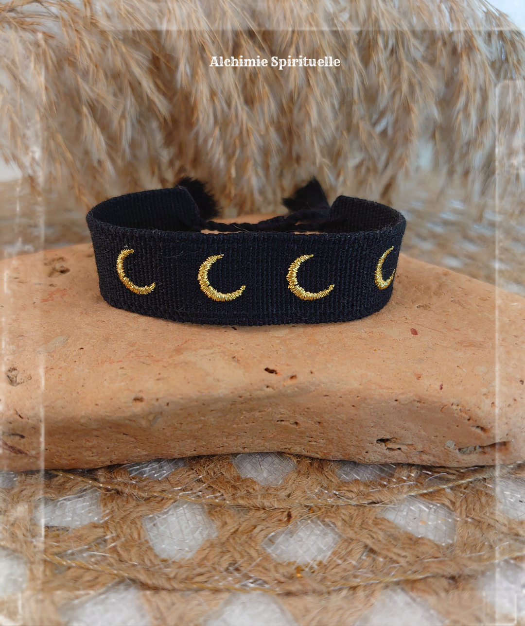 Bracelet macramé Lune