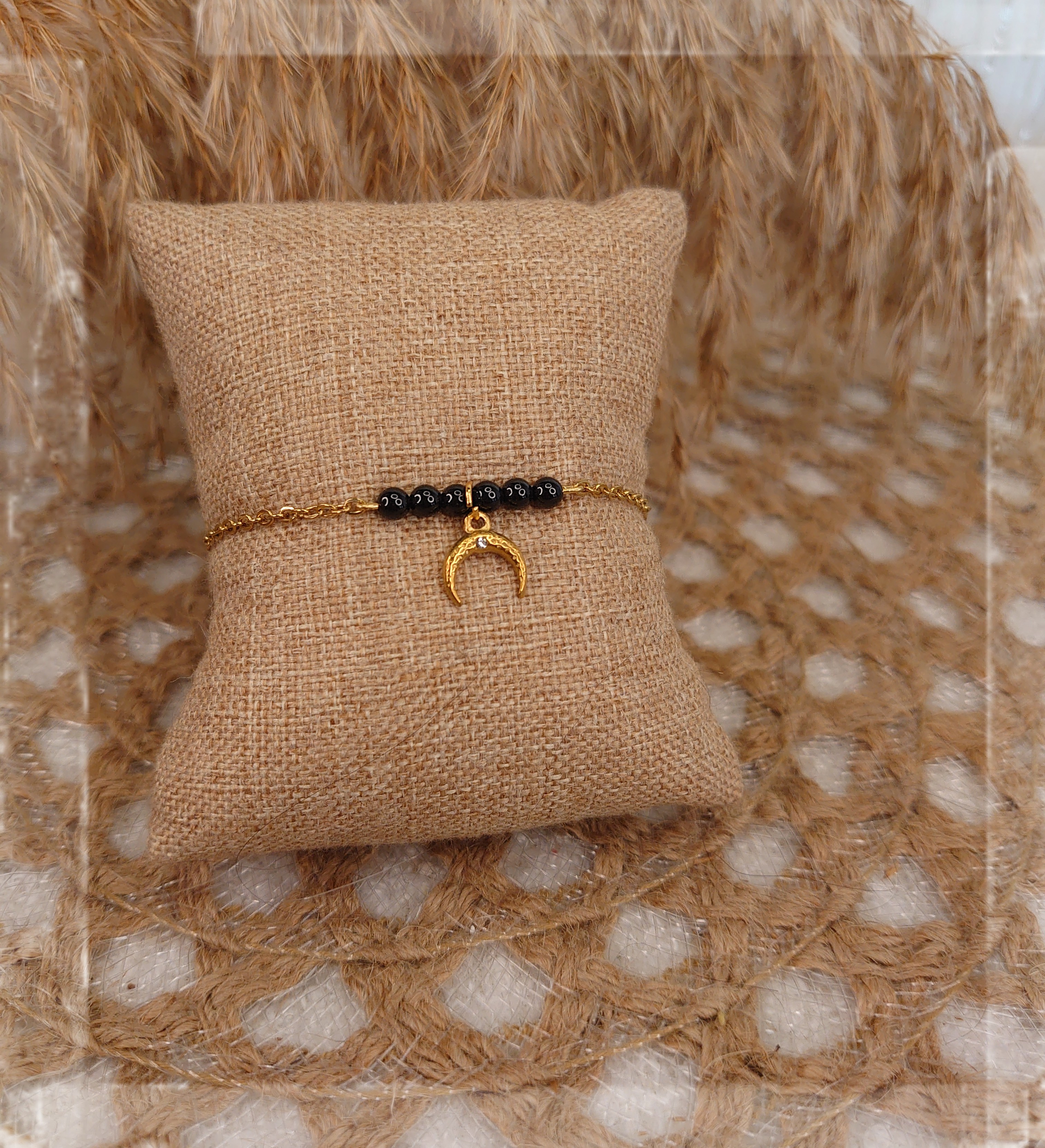 Bracelet croissant de Lune