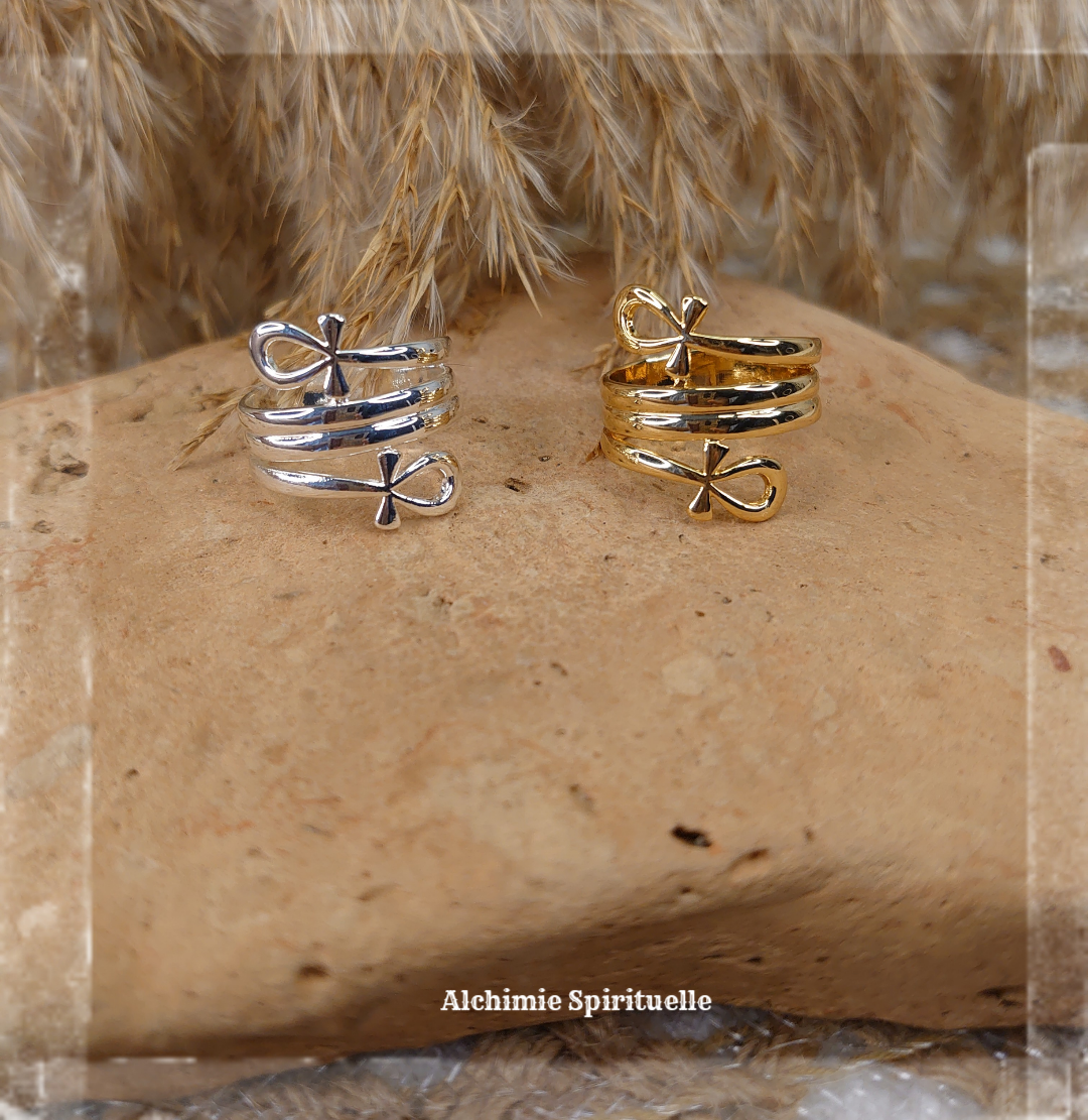 Bague Ankh