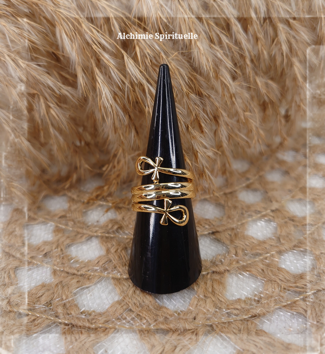Bague Ankh