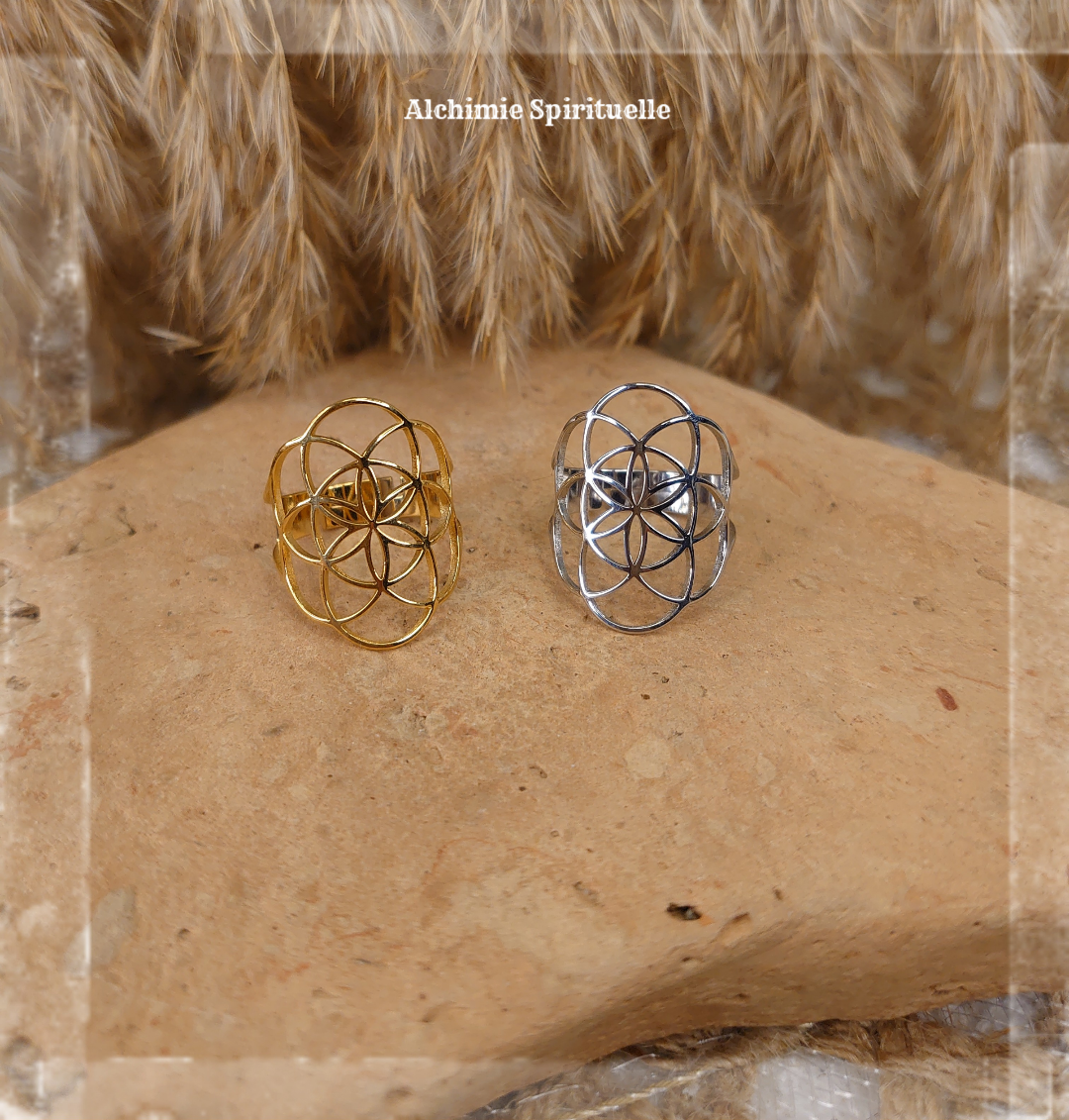 Bague Graine de vie
