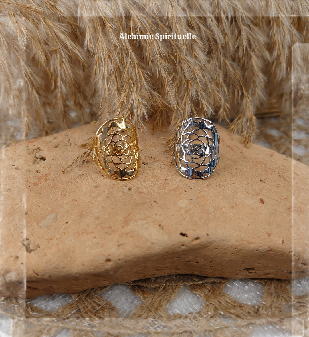 Bague Aum Fleur