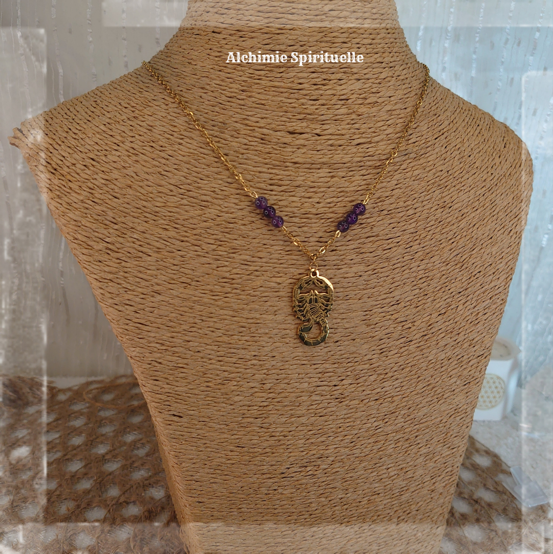 Collier Scorpion