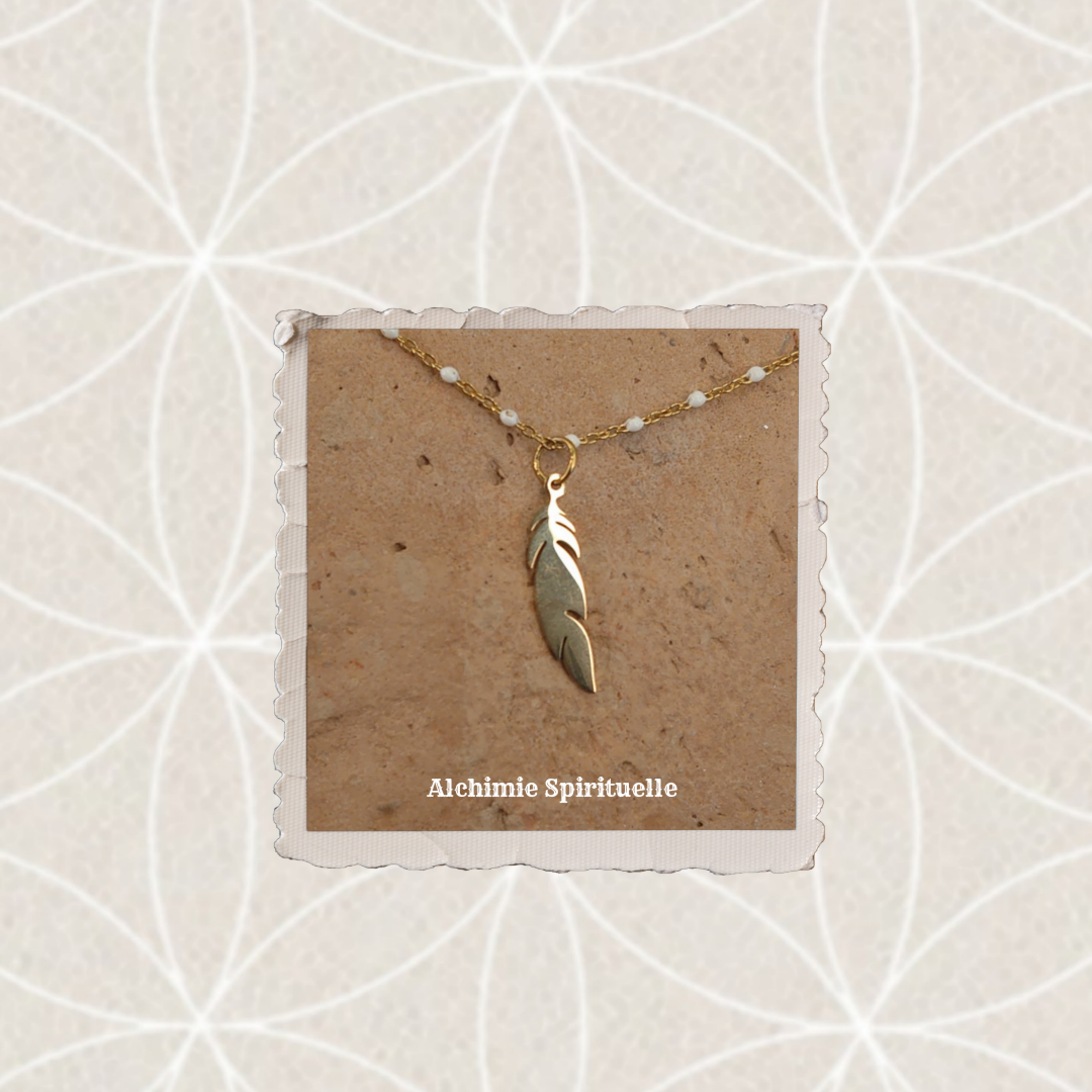 Collier Plume