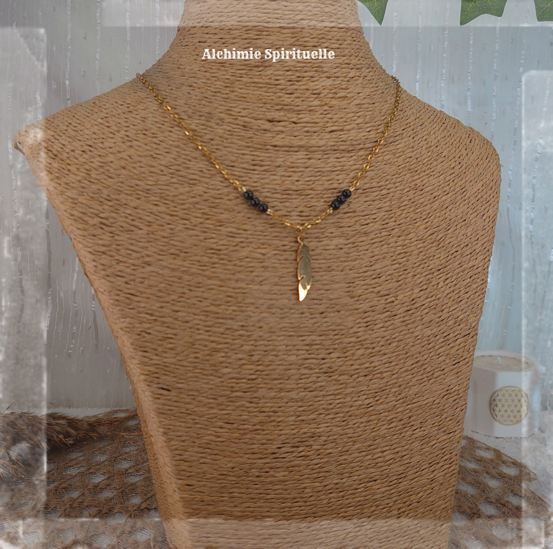 Collier Plume