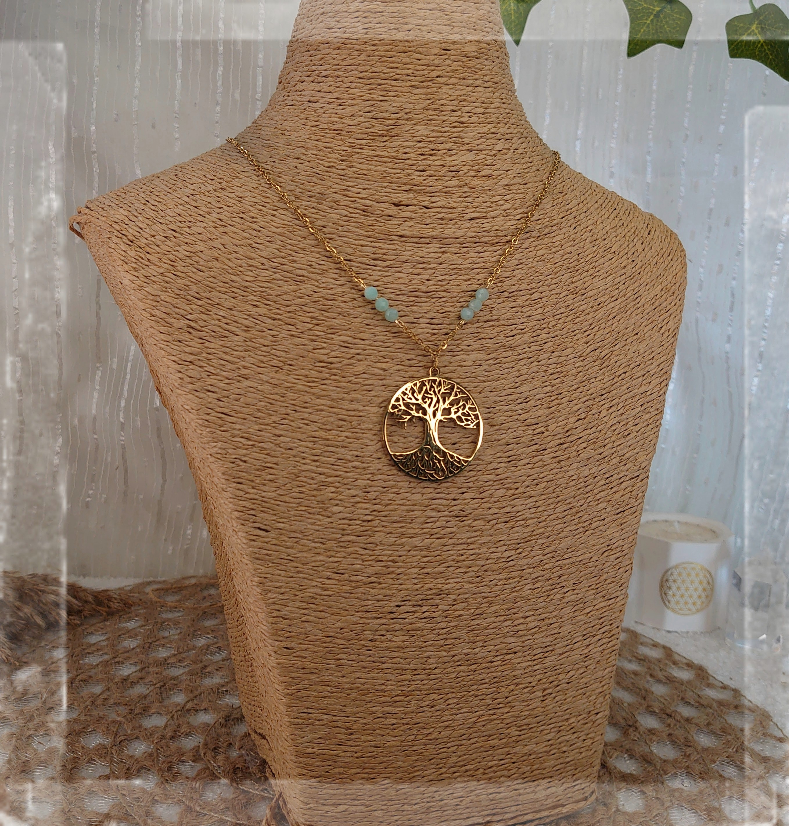 Collier grand Arbre de vie 