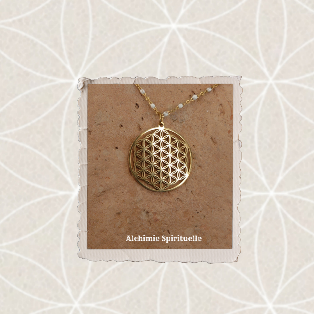 Collier Fleur de vie 