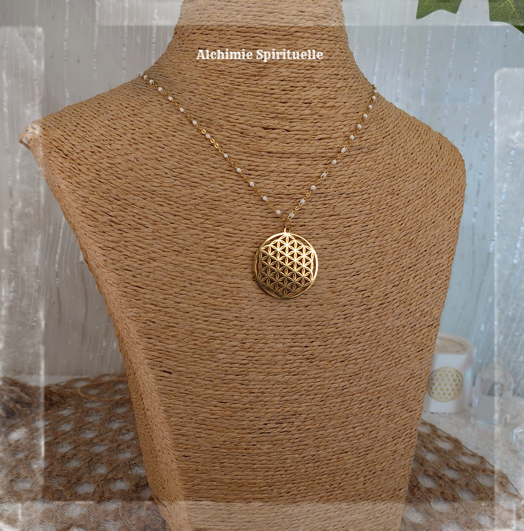 Collier Fleur de vie 