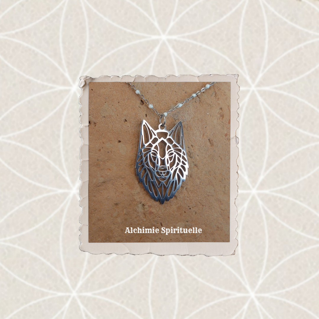 Collier Totem Loup