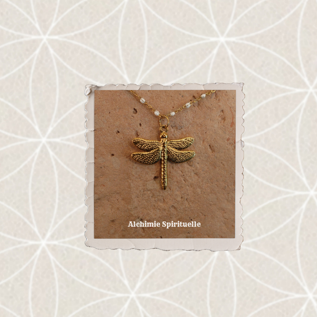 Collier Libellule