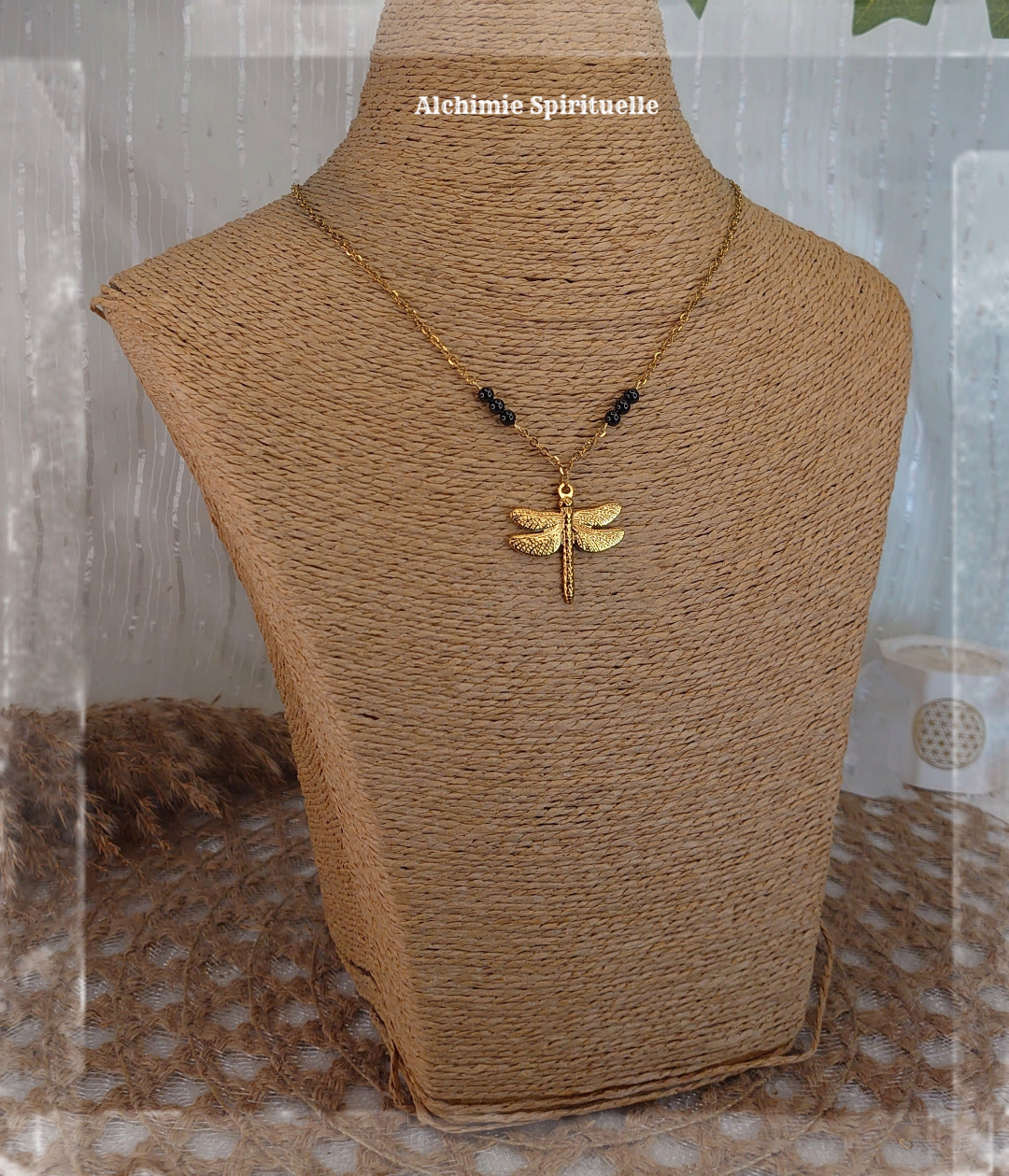 Collier Libellule
