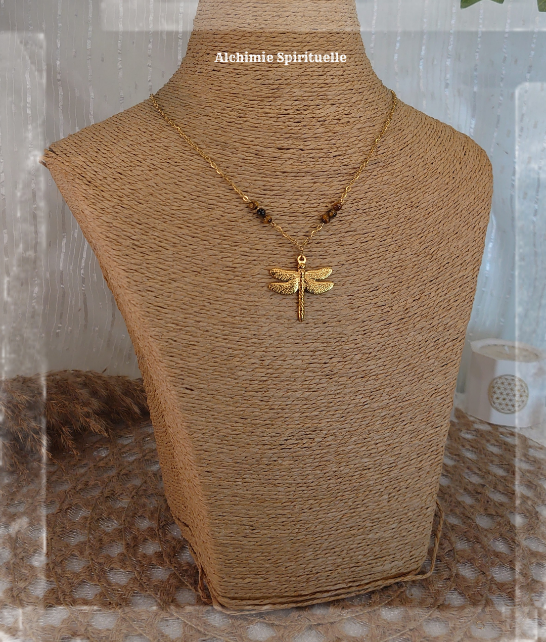 Collier Libellule