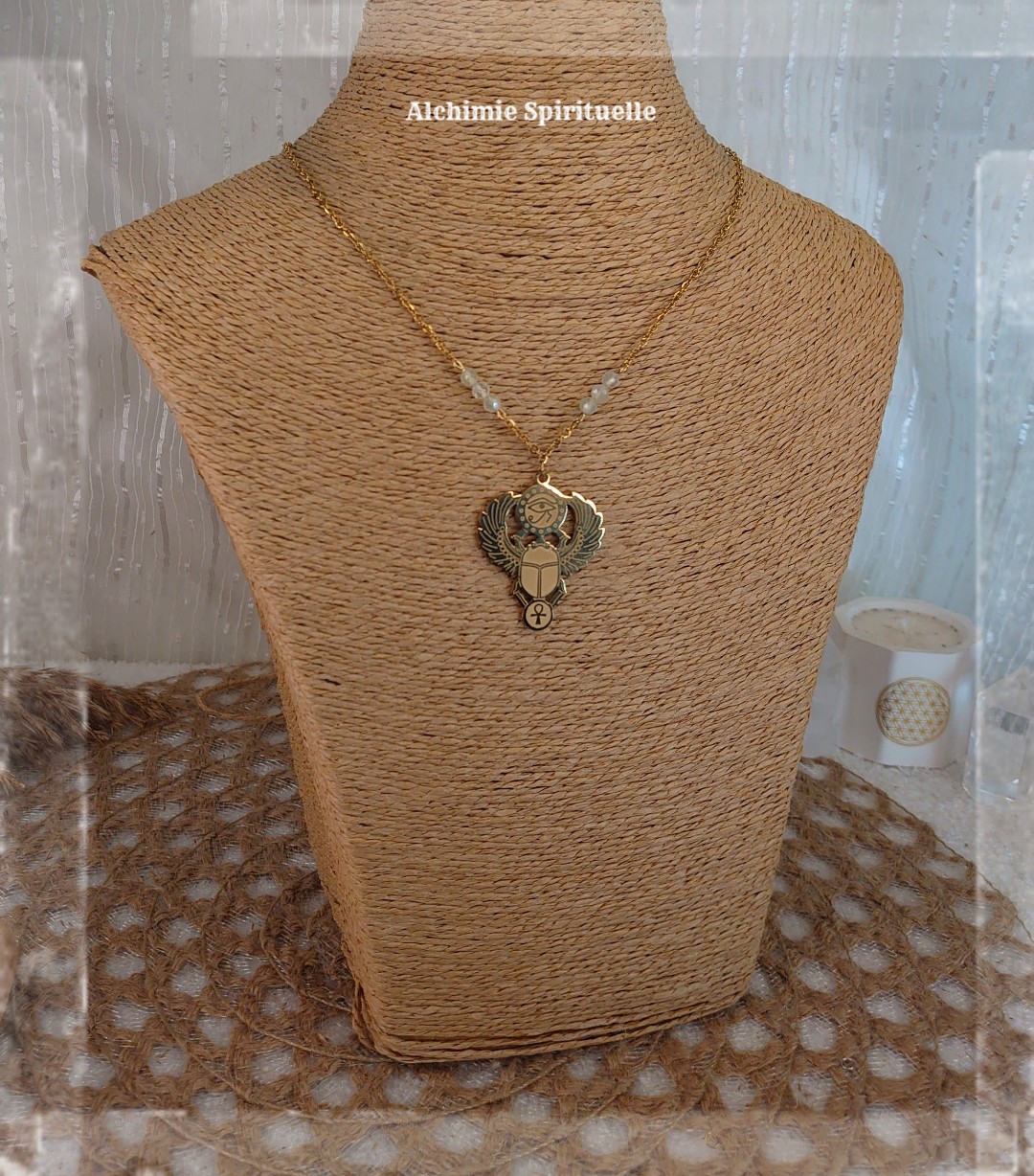 Collier Talisman Egyptien