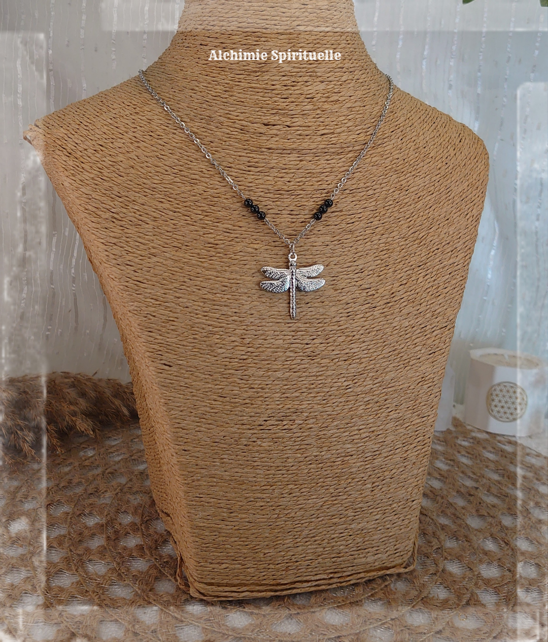 Collier Libellule
