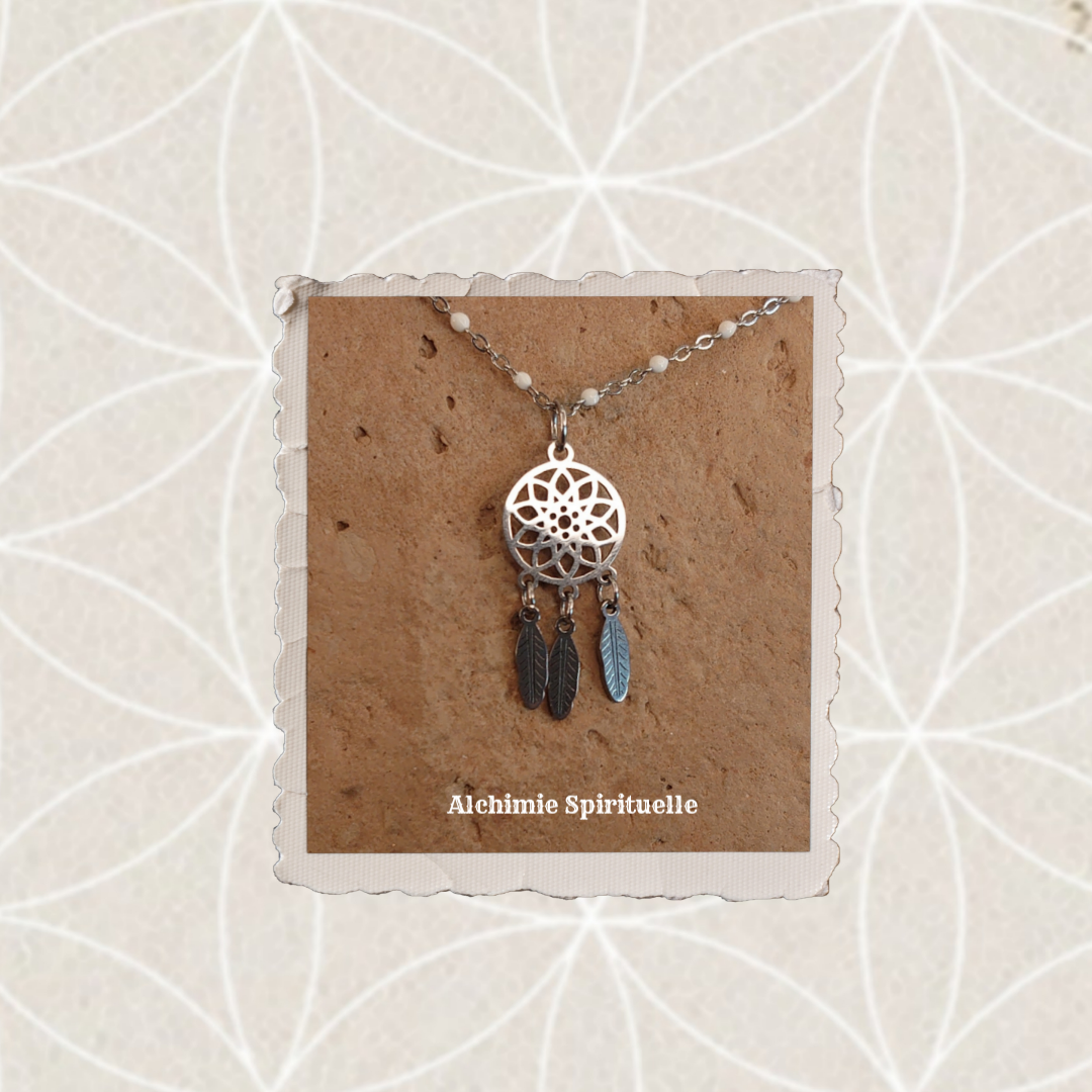 Collier Attrape rêve (petit modèle)