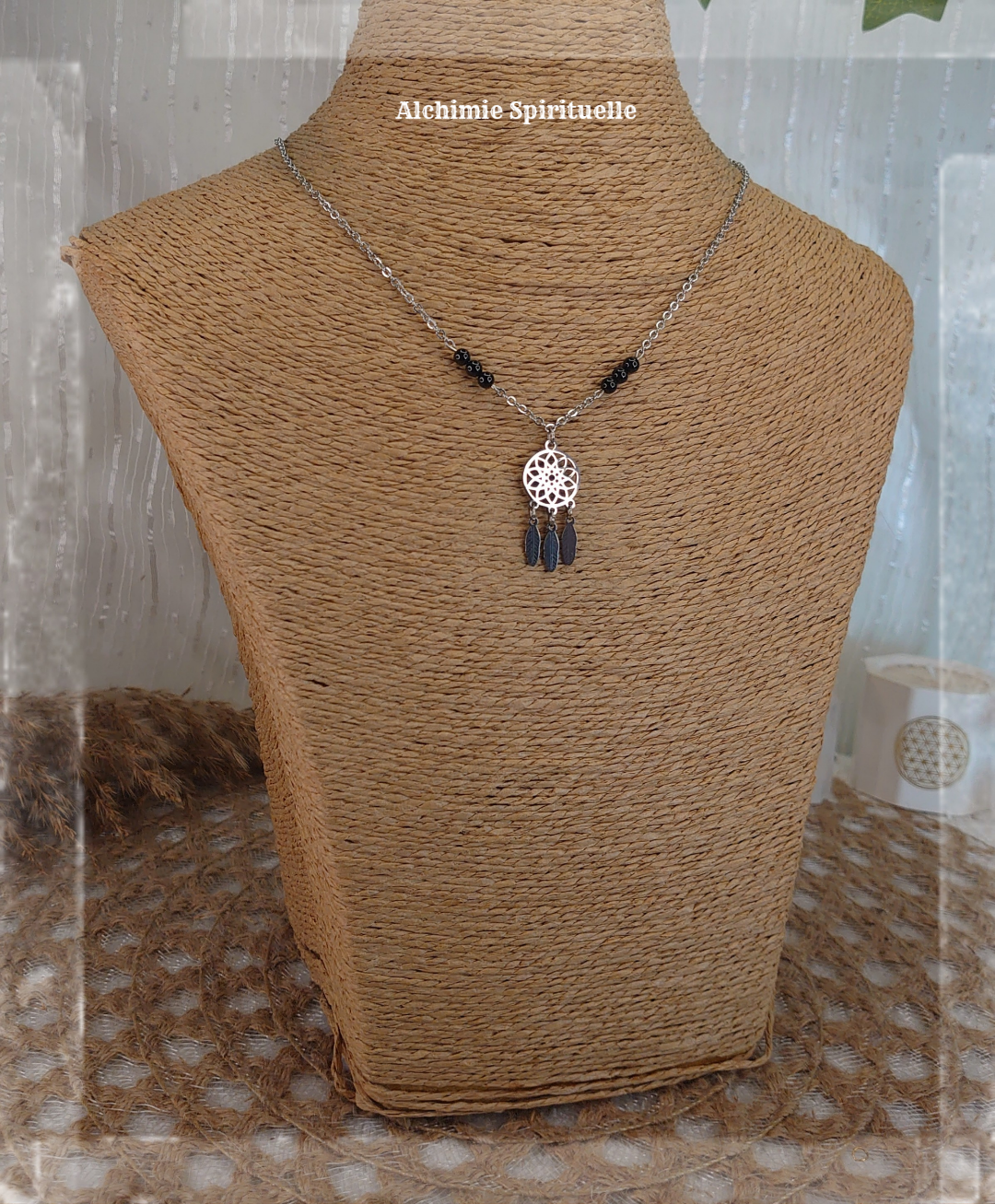 Collier Attrape rêve (petit modèle)