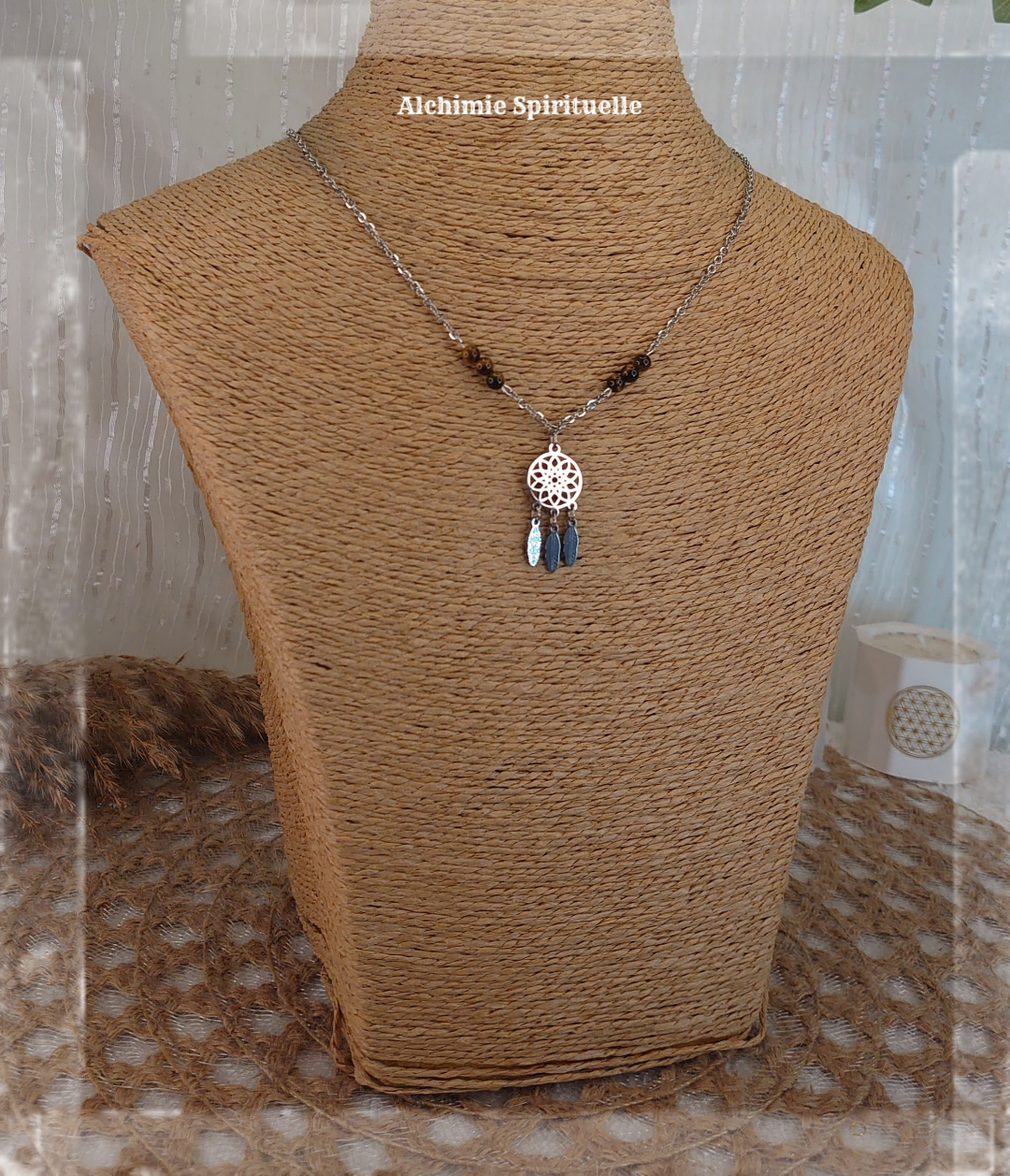 Collier Attrape rêve (petit modèle)