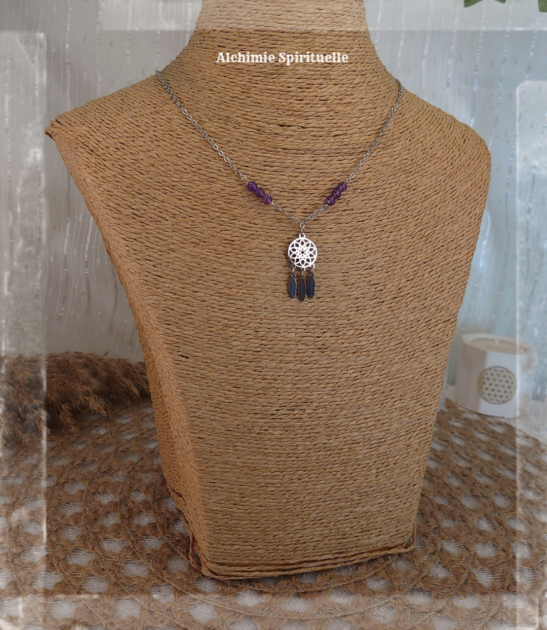 Collier Attrape rêve (petit modèle)