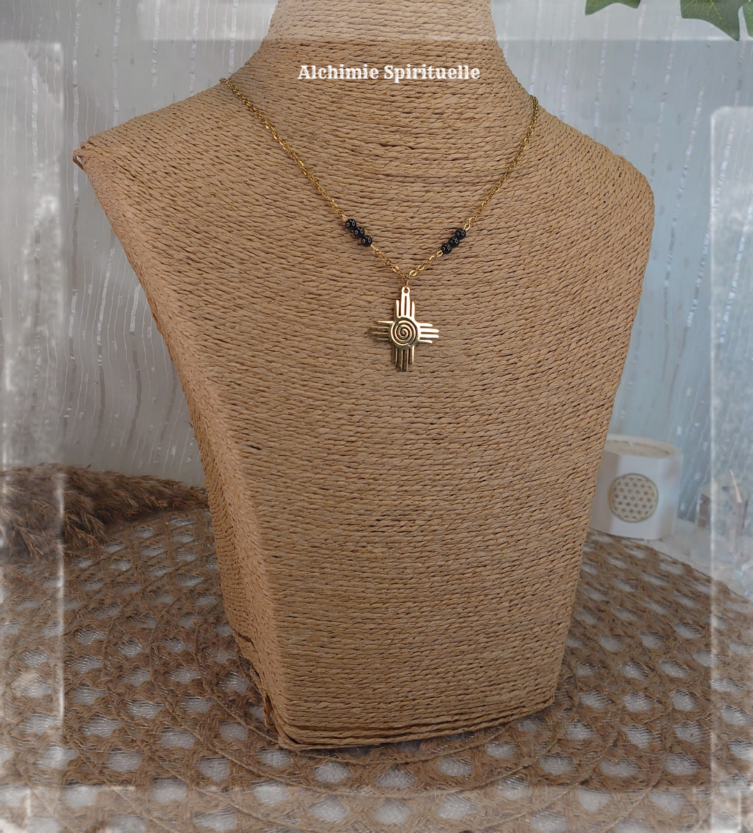Collier soleil Zia