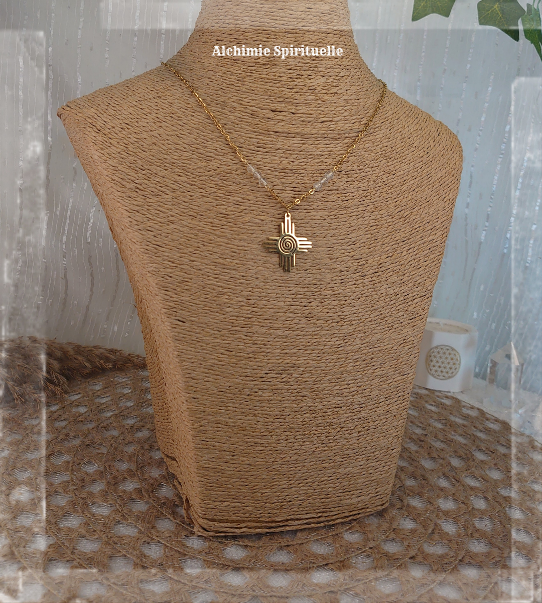 Collier soleil Zia