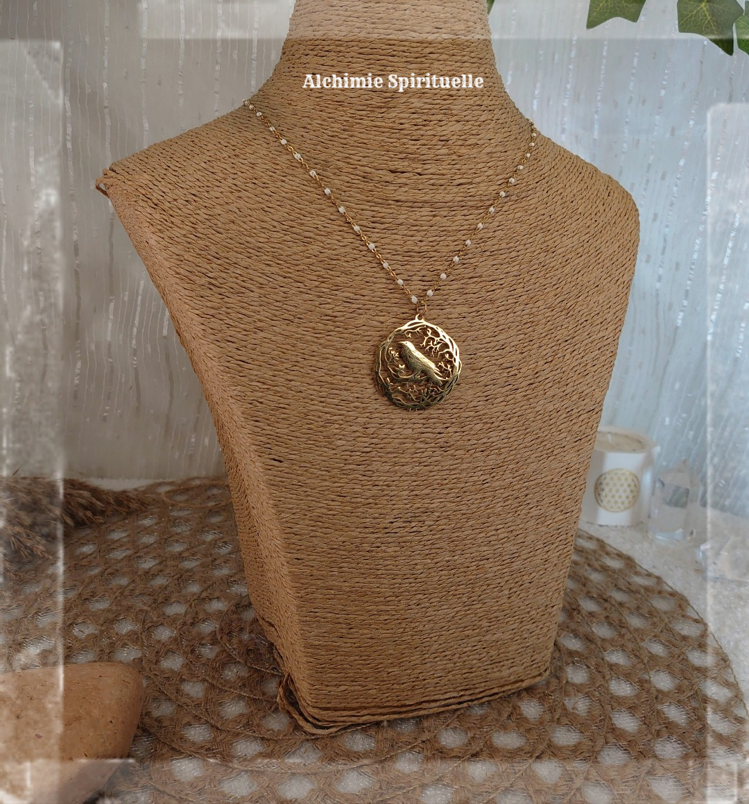 Collier Corbeau