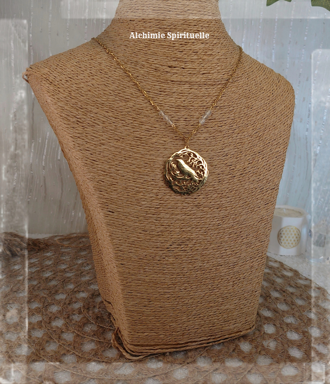 Collier Corbeau